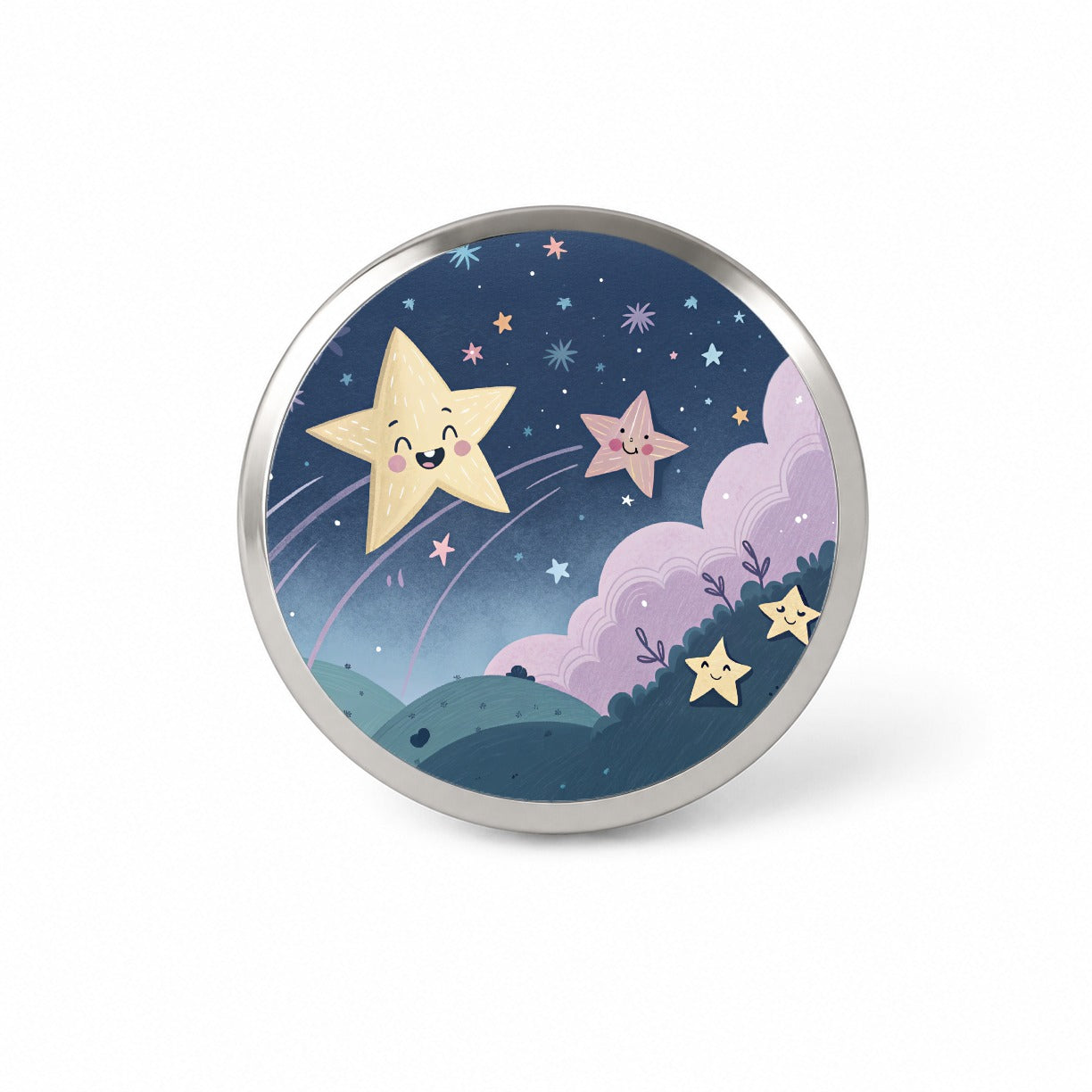 Kawaii Milky Way Novelty Hat Backpack Lapel Pin