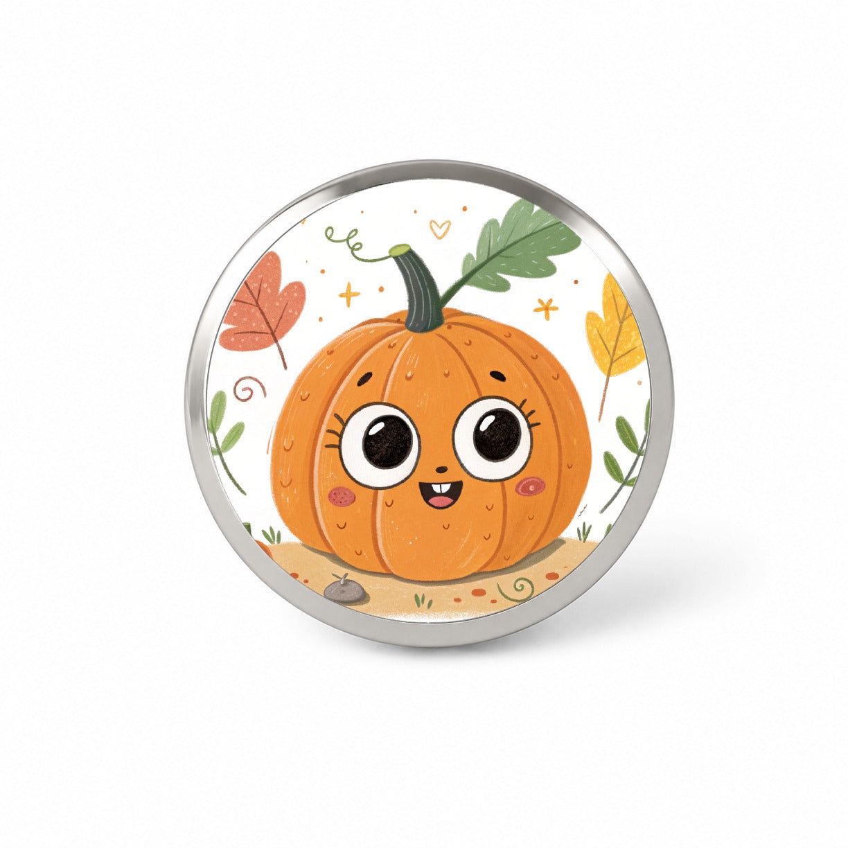 Kawaii Pumpkin Fall Autumn Halloween Novelty Hat Backpack Lapel Pin