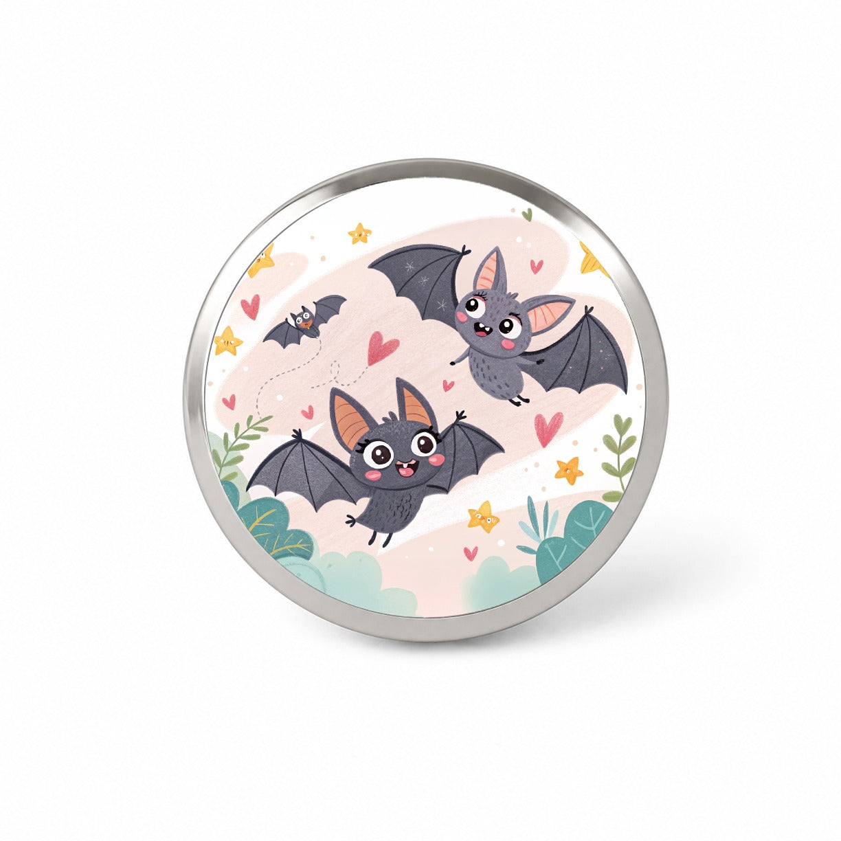 Kawaii Scattered Bats Novelty Hat Backpack Lapel Pin