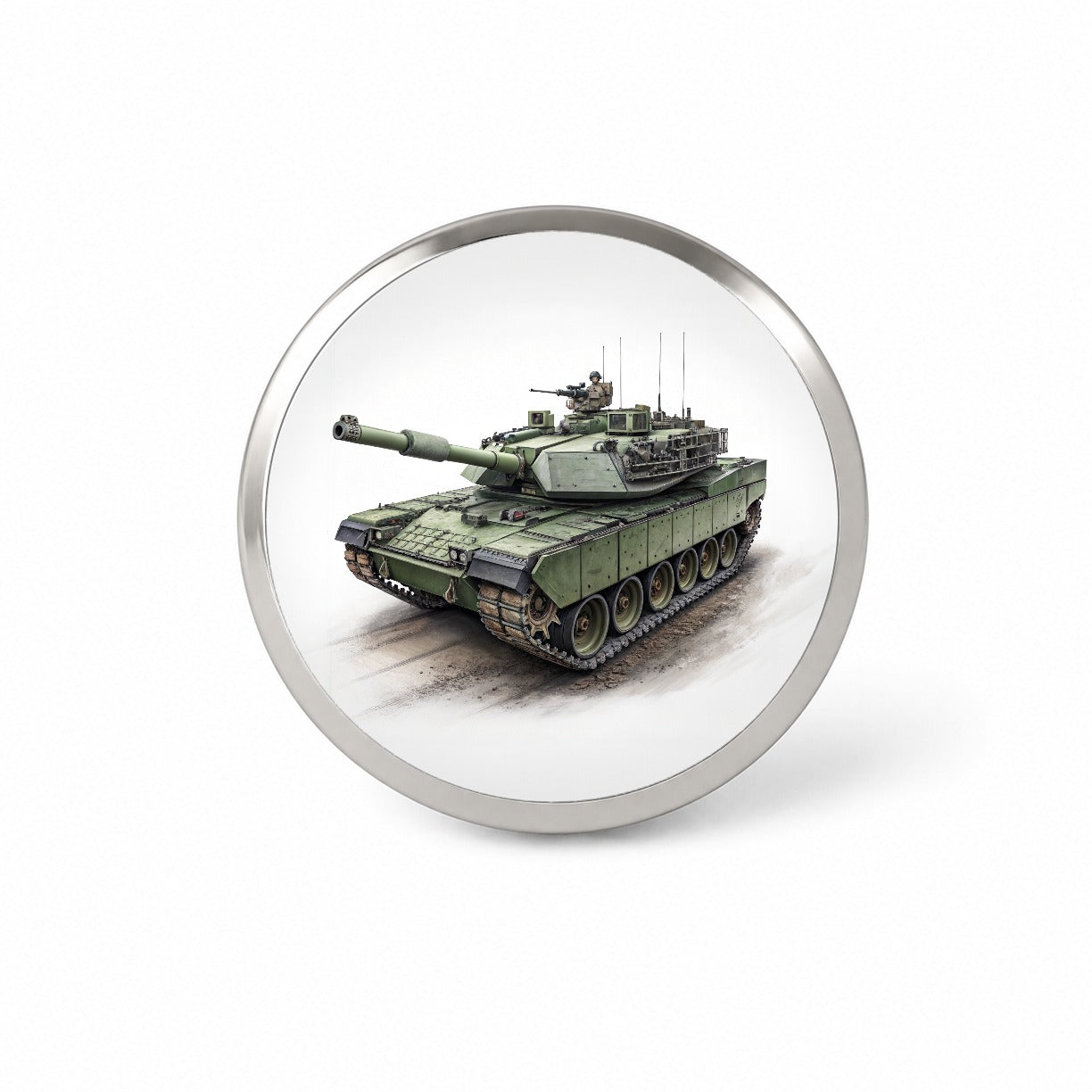 M1 Abrams US Main Battle Tank Novelty Hat Backpack Lapel Pin