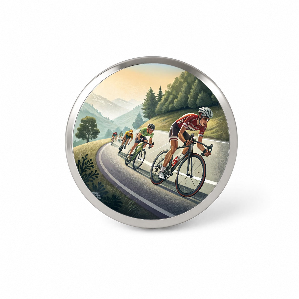 Road Bicycle Bike Racing Novelty Hat Backpack Lapel Pin