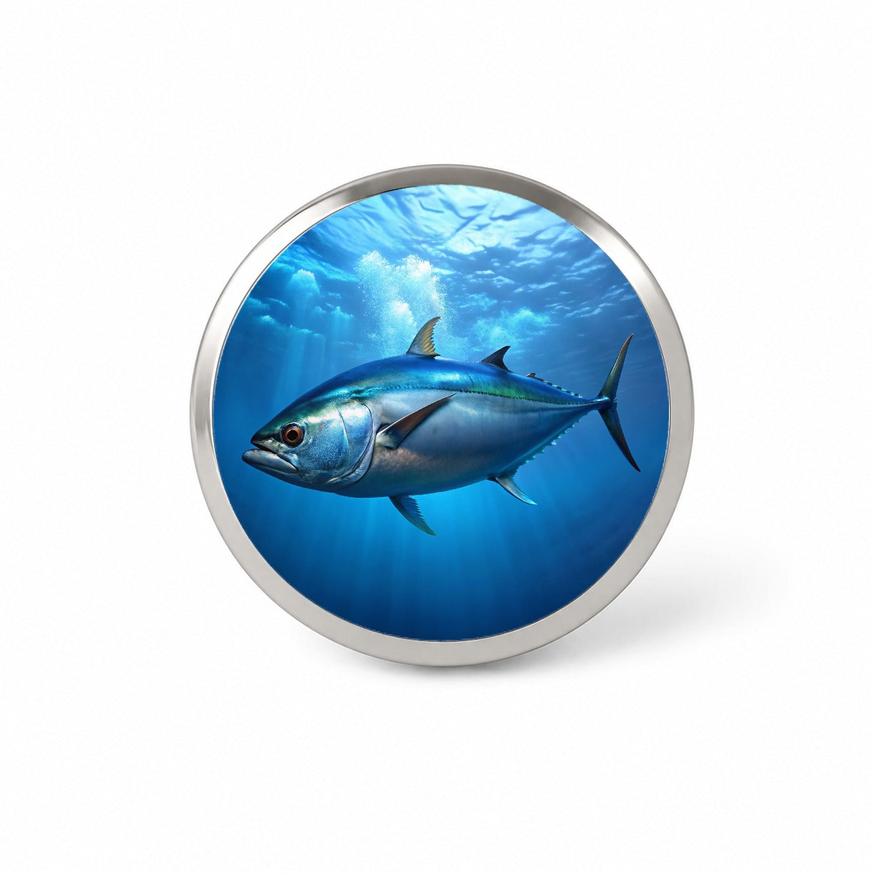 Bluefin Tuna Fish Novelty Hat Backpack Lapel Pin