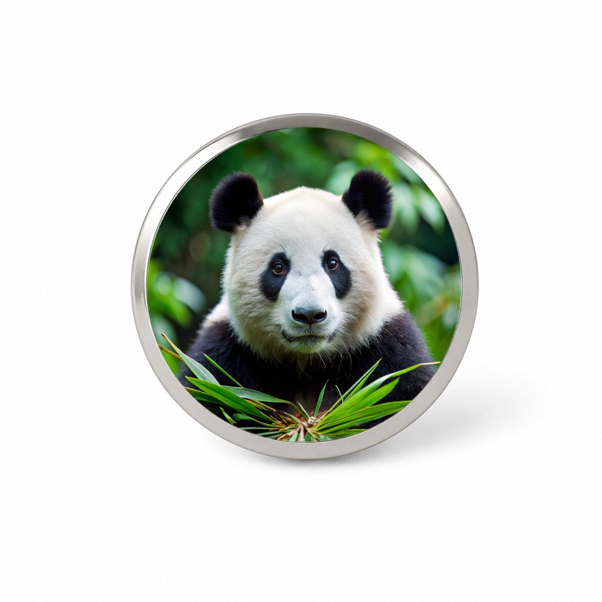 Giant Panda Novelty Hat Backpack Lapel Pin
