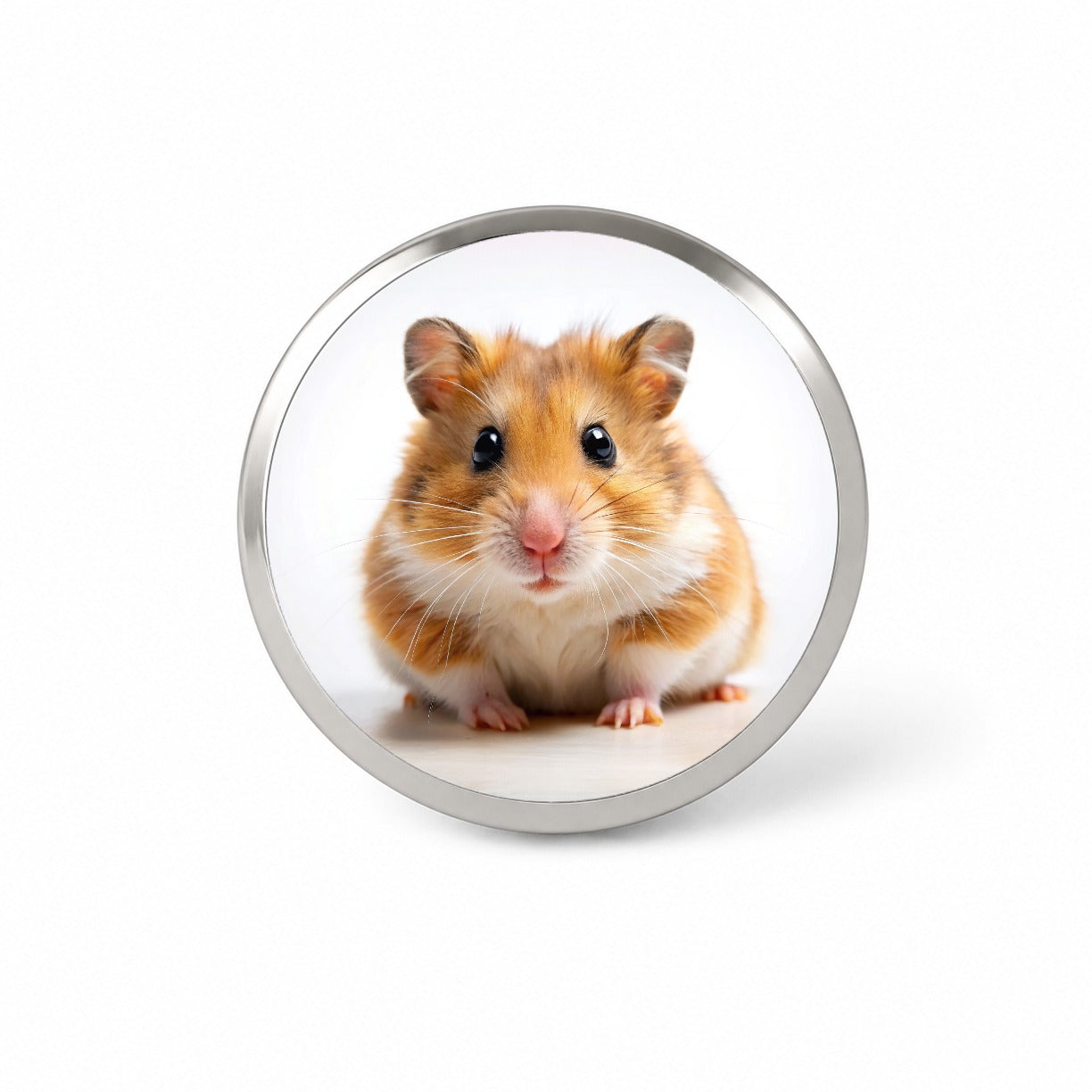 Hamster Novelty Hat Backpack Lapel Pin
