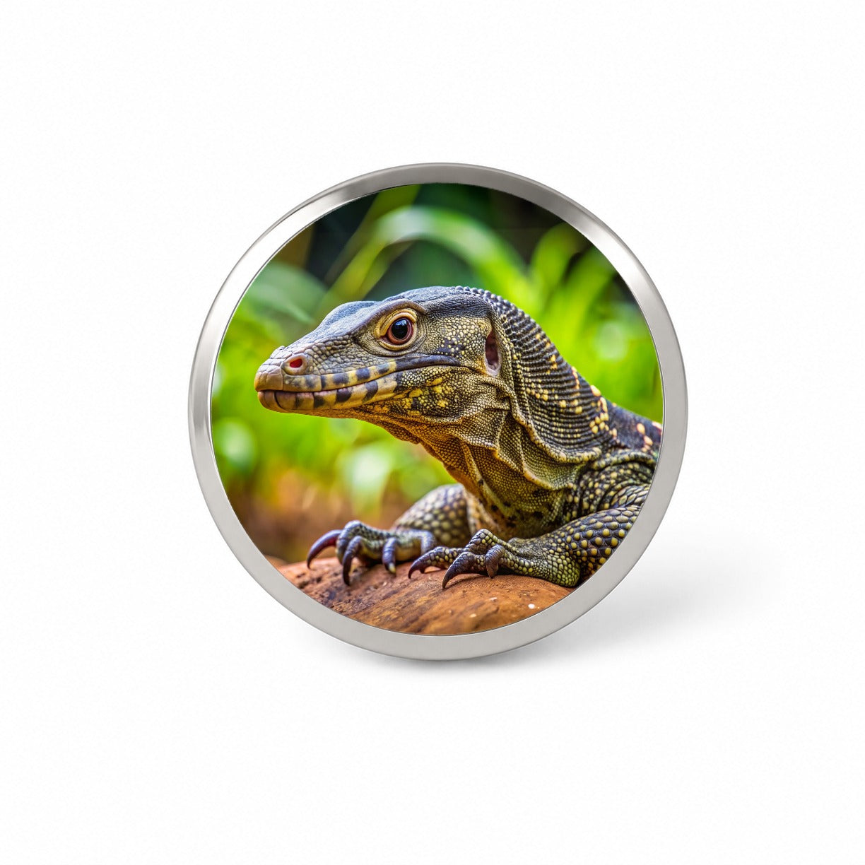 Monitor Lizard Reptile Novelty Hat Backpack Lapel Pin