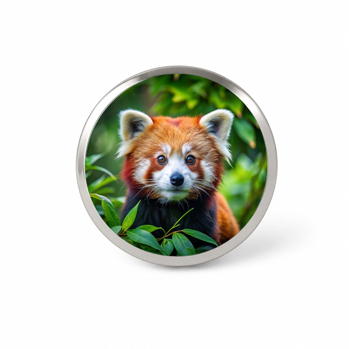 Red Panda Novelty Hat Backpack Lapel Pin