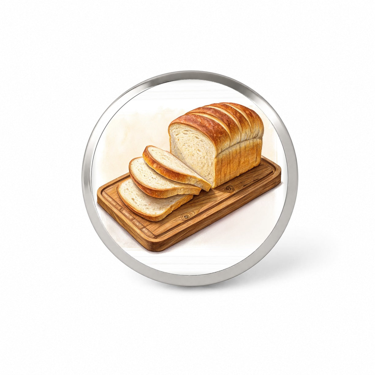 Sliced Bread Best Thing Since Novelty Hat Backpack Lapel Pin