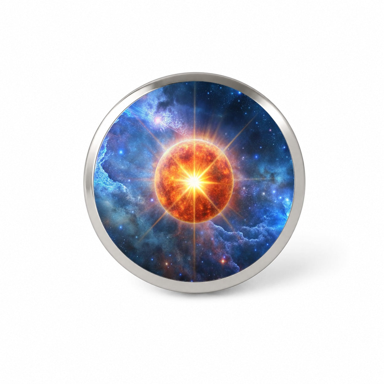 Star Going Nova Sci-fi Galaxy Space Novelty Hat Backpack Lapel Pin