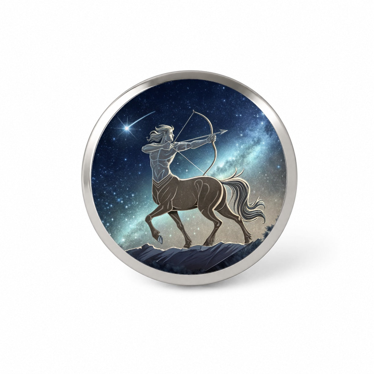 Zodiac Horoscope Symbol Sagittarius Centaur Novelty Hat Backpack Lapel Pin