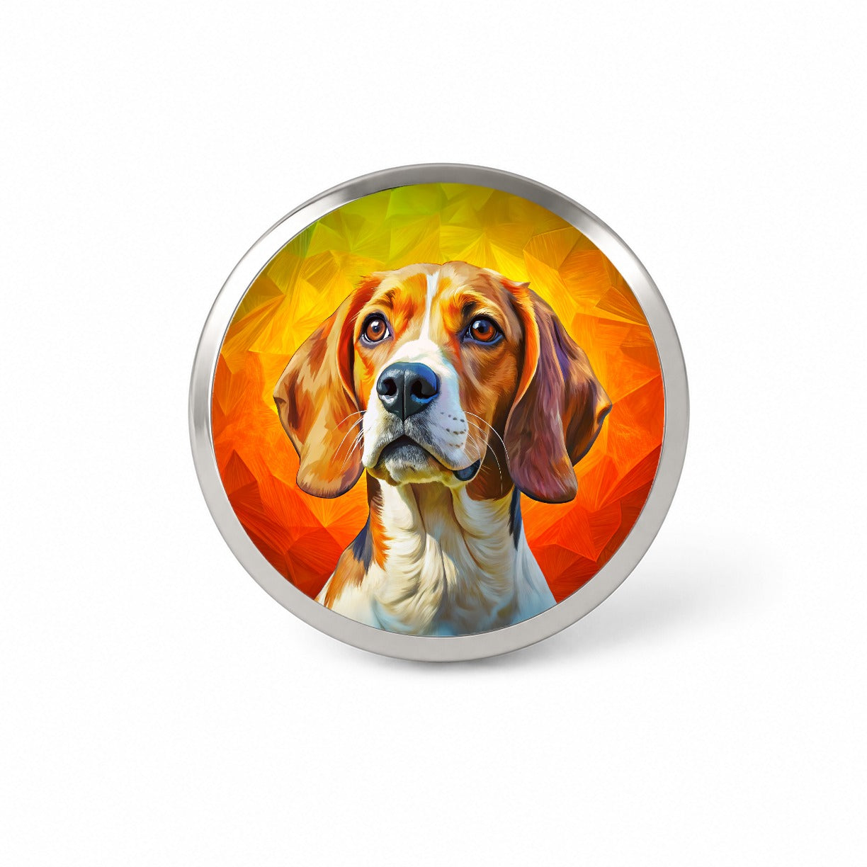 Beagle Dog Pop Art Novelty Hat Backpack Lapel Pin