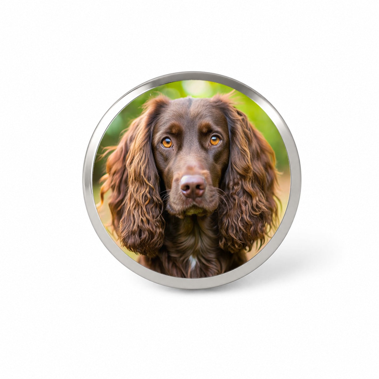 Boykin Spaniel Dog Photo Novelty Hat Backpack Lapel Pin