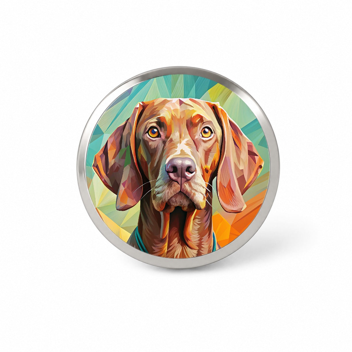 Vizsla Dog Pop Art Novelty Hat Backpack Lapel Pin