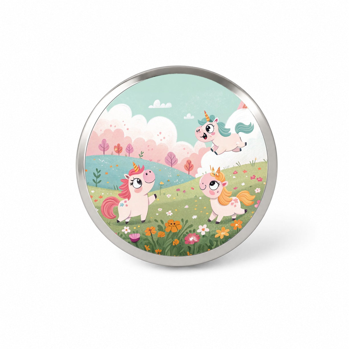 Kawaii Unicorns Novelty Hat Backpack Lapel Pin