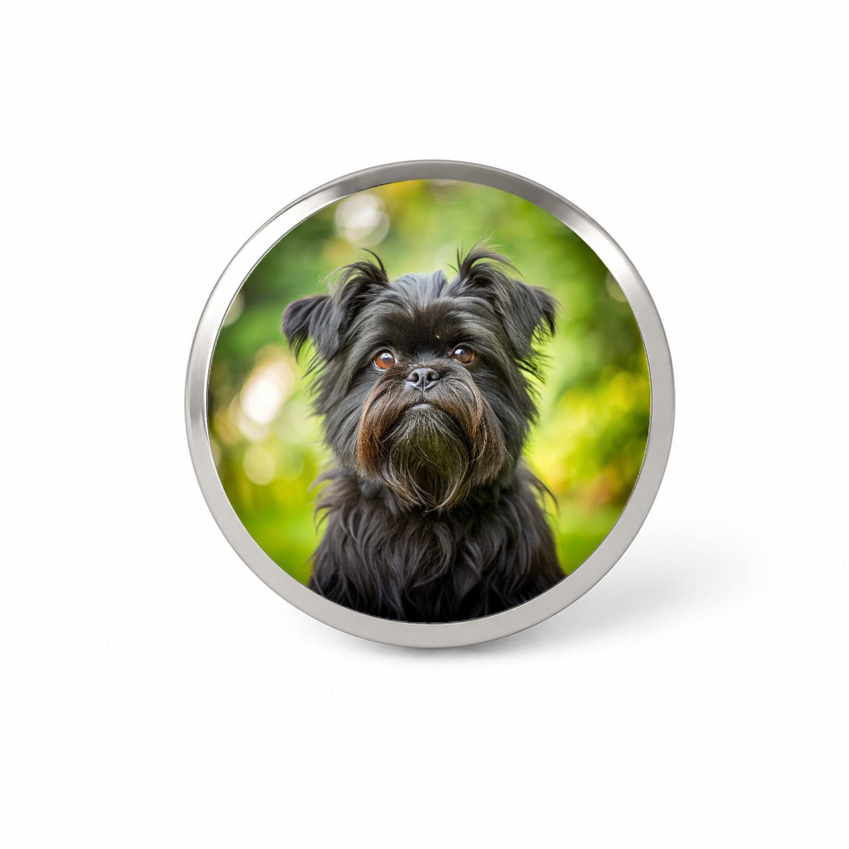 Affenpinscher Dog Photo Novelty Hat Backpack Lapel Pin