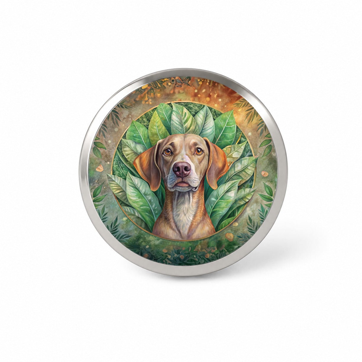 Pointer Dog Art Nouveau Novelty Hat Backpack Lapel Pin
