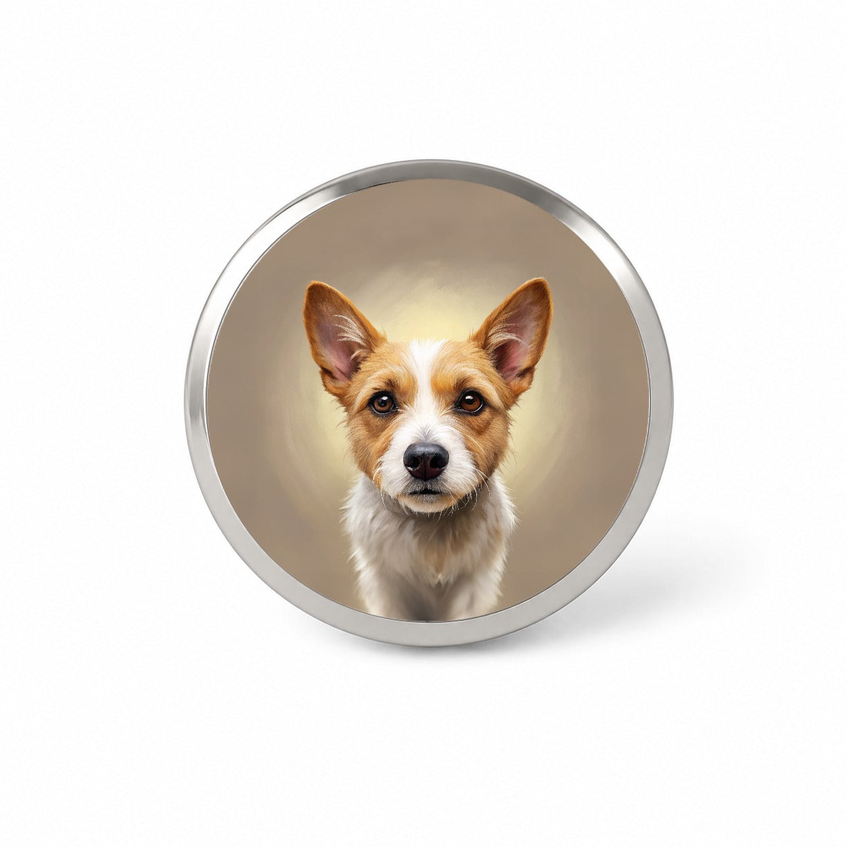 Portuguese Podengo Pequeno Dog Illustration Novelty Hat Backpack Lapel Pin