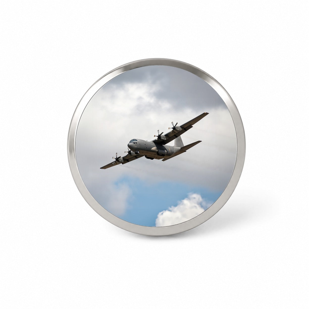 C-130 Hercules Military Transport Plane Novelty Hat Backpack Lapel Pin