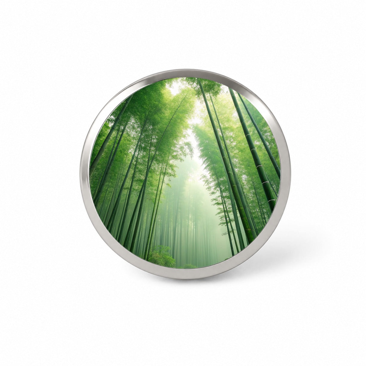 Bamboo Grove Forest Beautiful Novelty Hat Backpack Lapel Pin