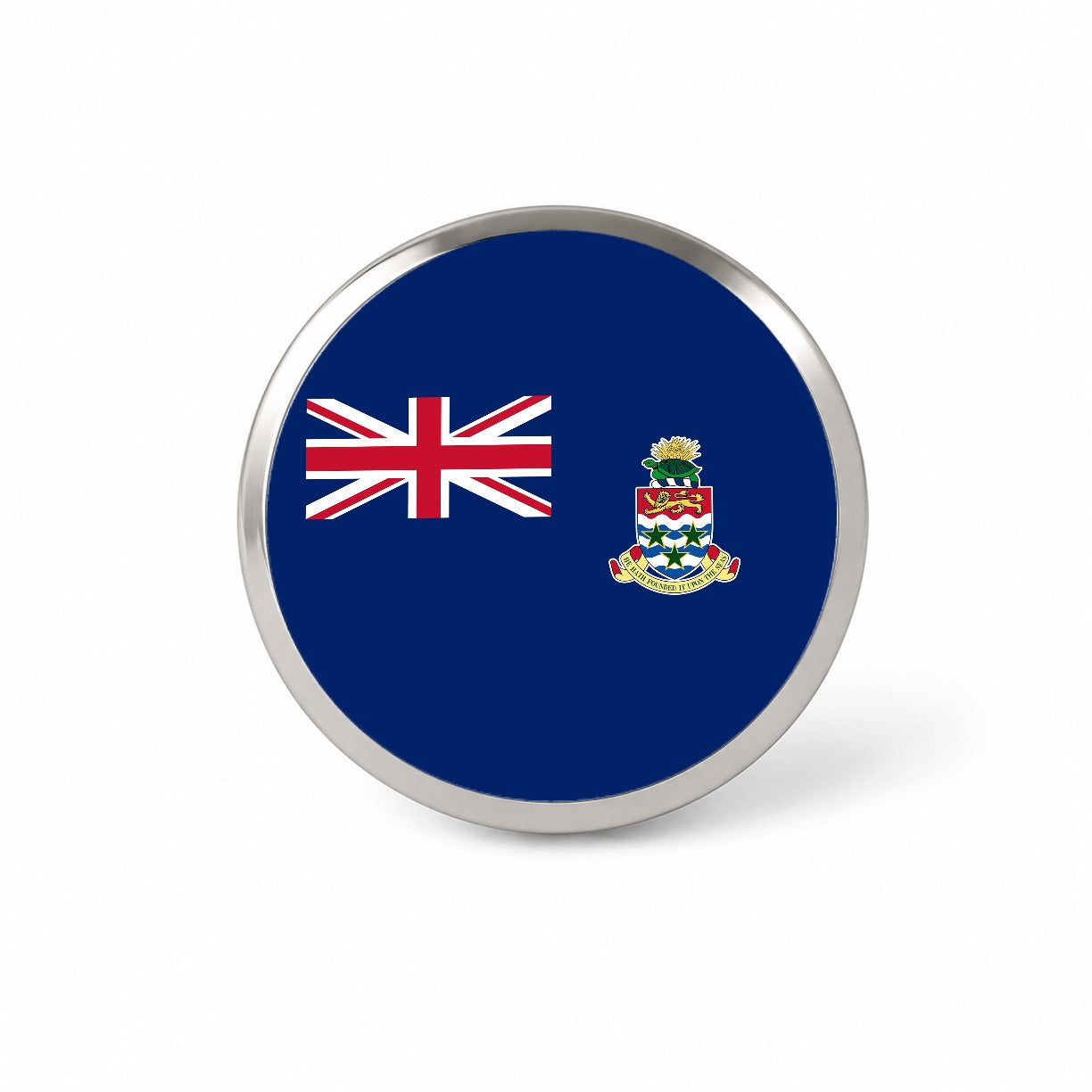 Cayman Islands Country Flag Novelty Hat Backpack Lapel Pin