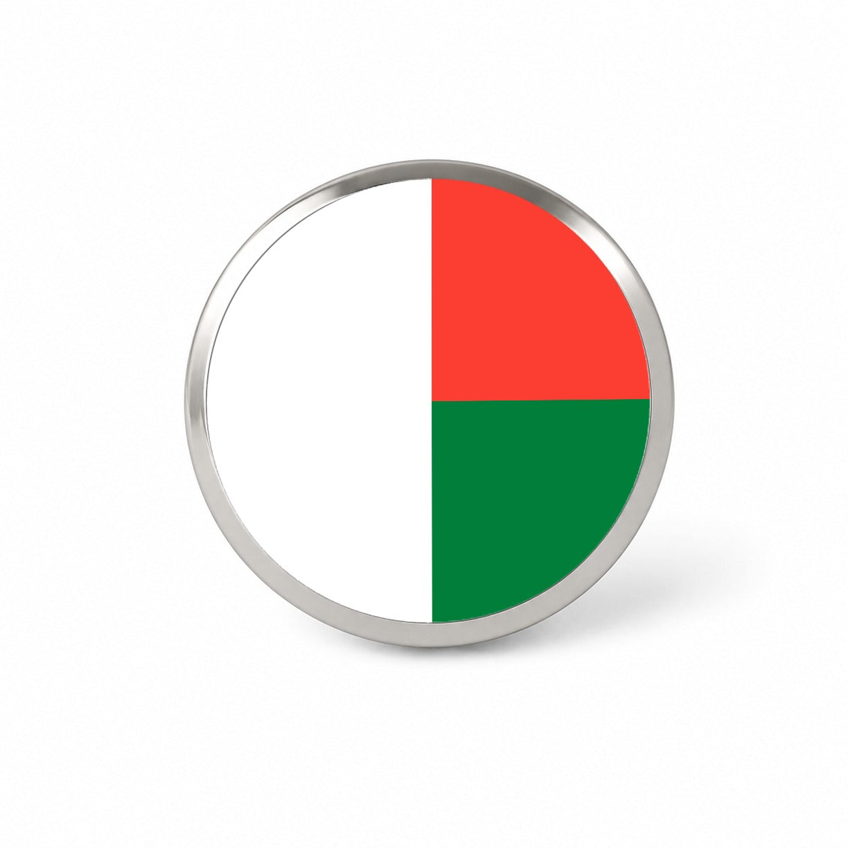 Madagascar Country Flag Novelty Hat Backpack Lapel Pin