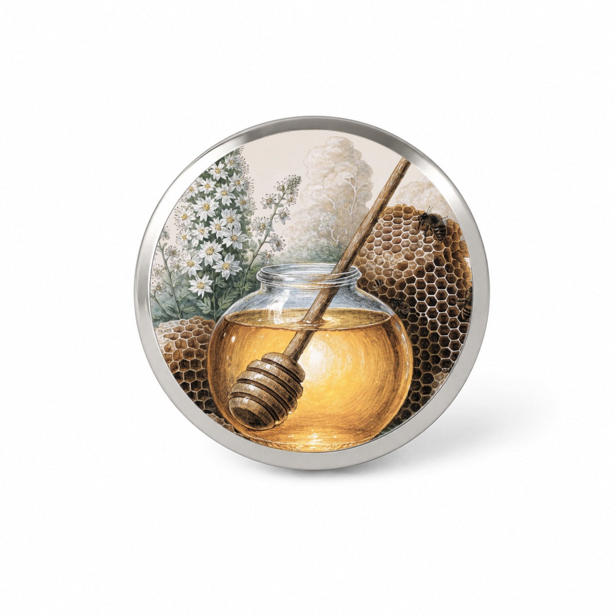 Artisan Honey Harvest Novelty Hat Backpack Lapel Pin