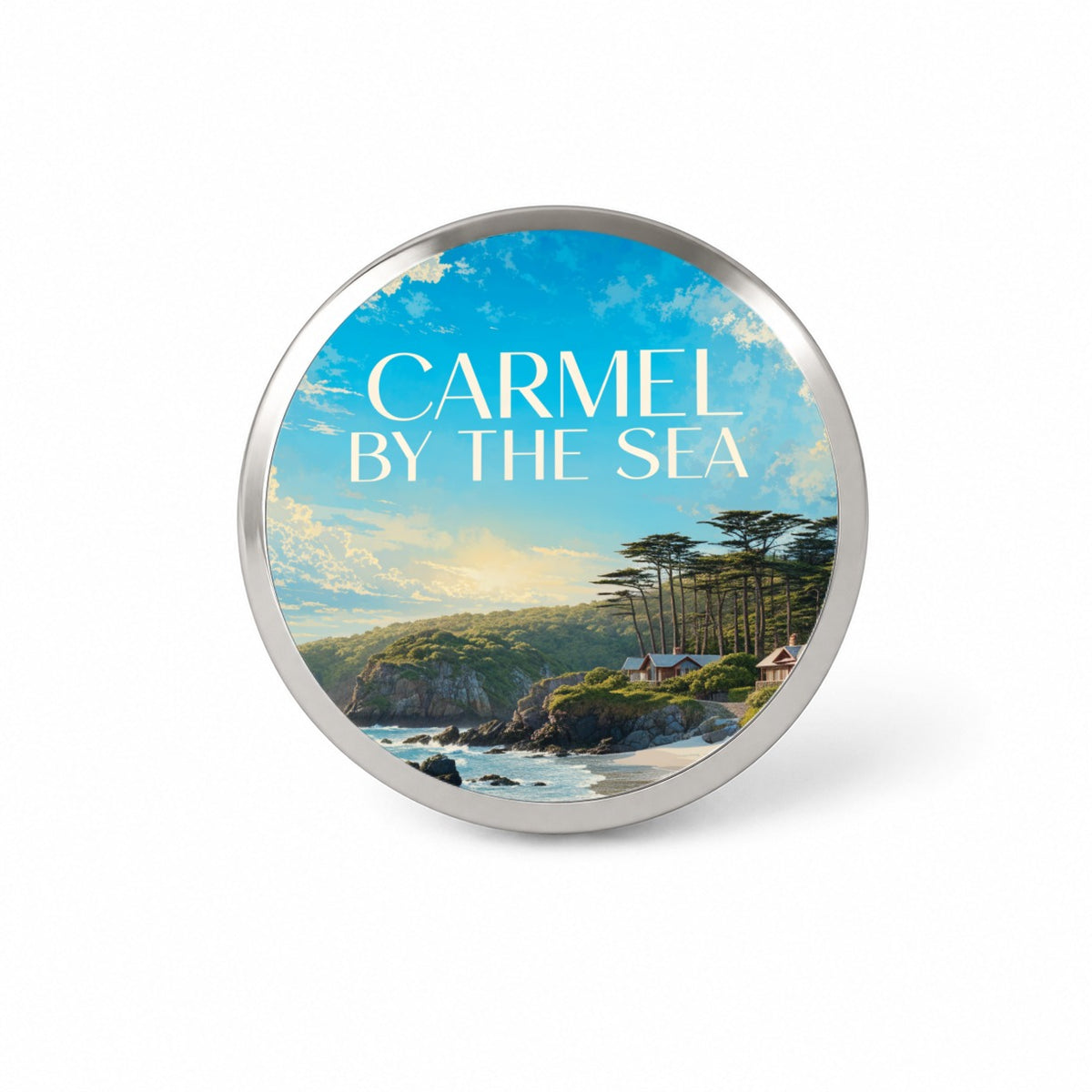 Carmel by the Sea California Travel Novelty Hat Backpack Lapel Pin