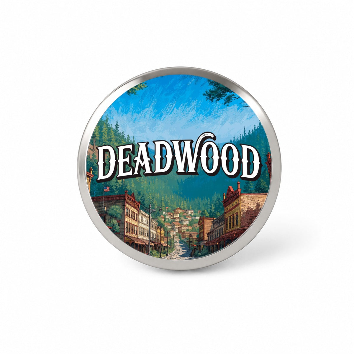 Deadwood South Dakota Travel Novelty Hat Backpack Lapel Pin