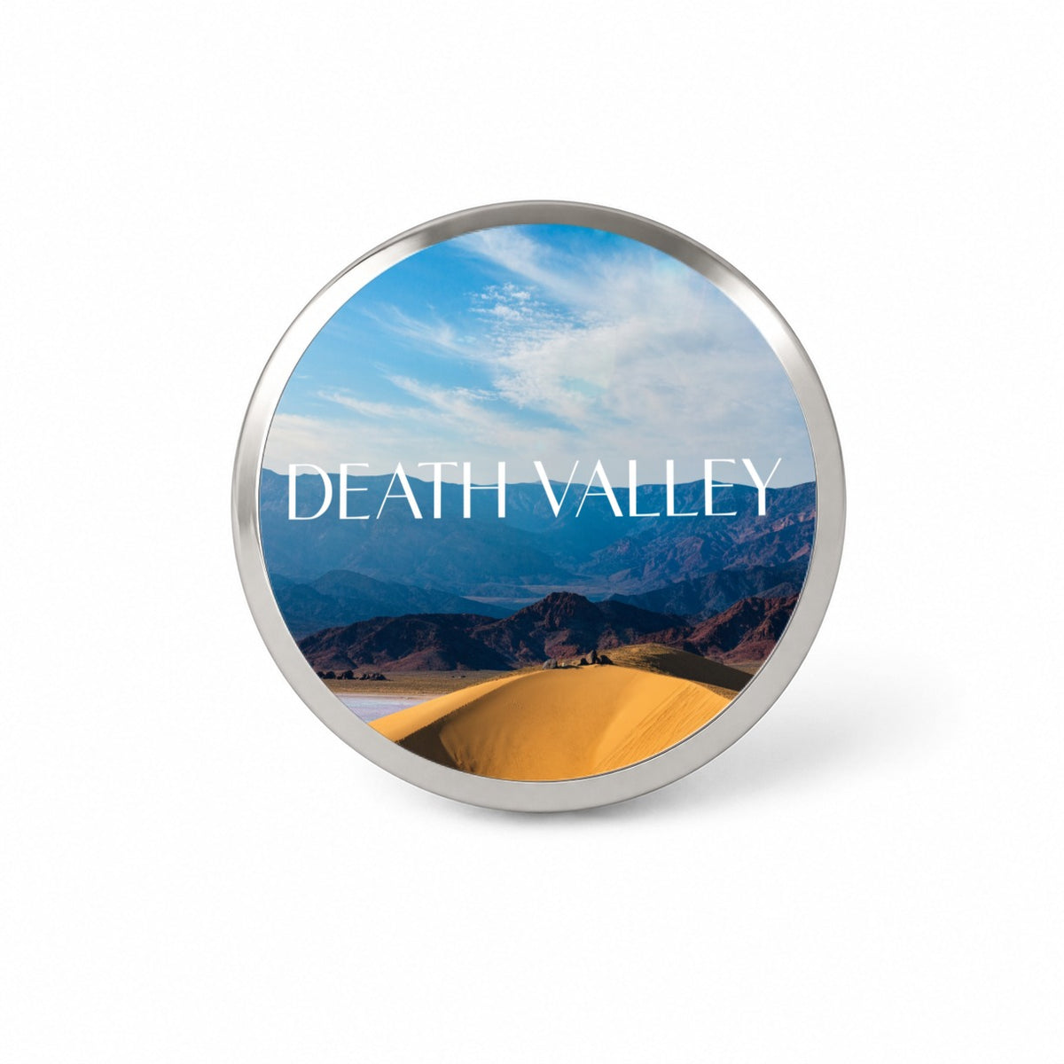 Death Valley California Travel Novelty Hat Backpack Lapel Pin