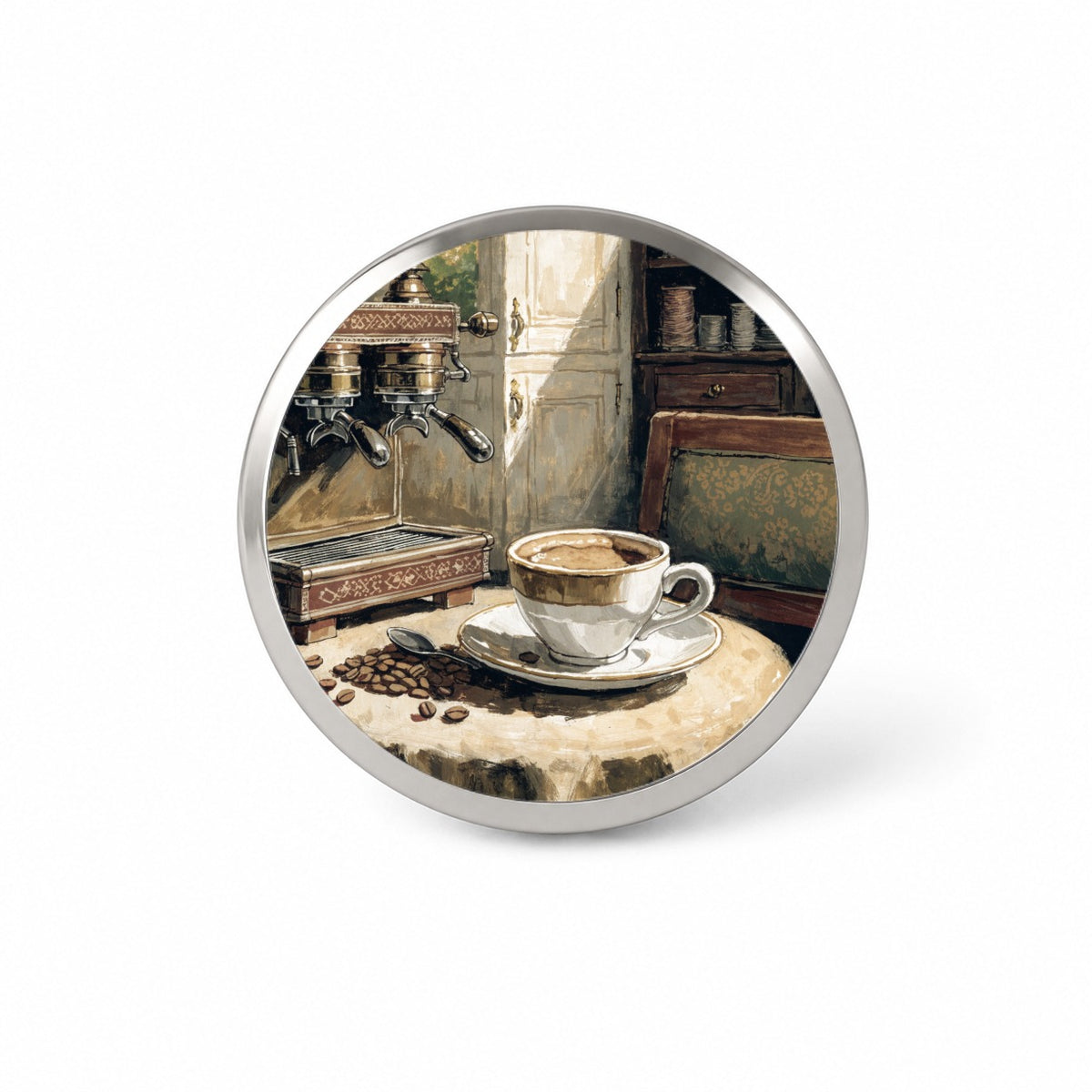 Espresso Coffee Aesthetic Novelty Hat Backpack Lapel Pin