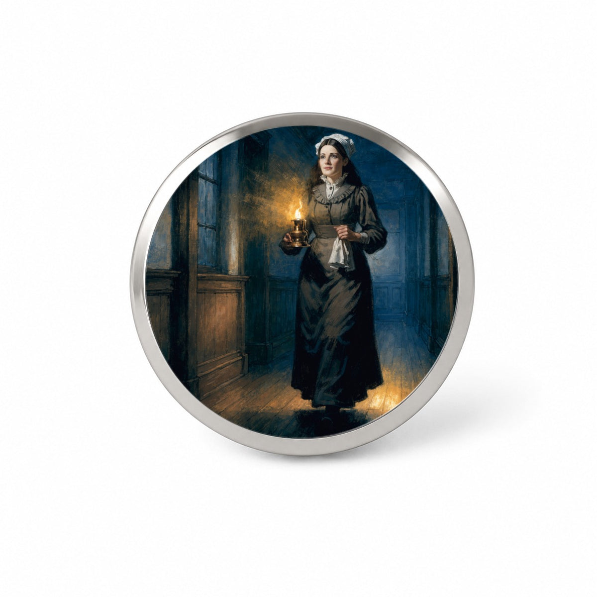 Florence Nightingale Nurse Novelty Hat Backpack Lapel Pin