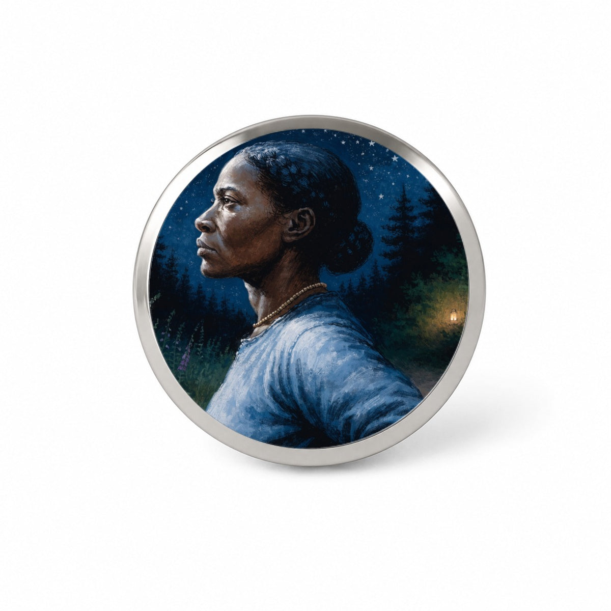 Harriet Tubman Abolitionist Novelty Hat Backpack Lapel Pin