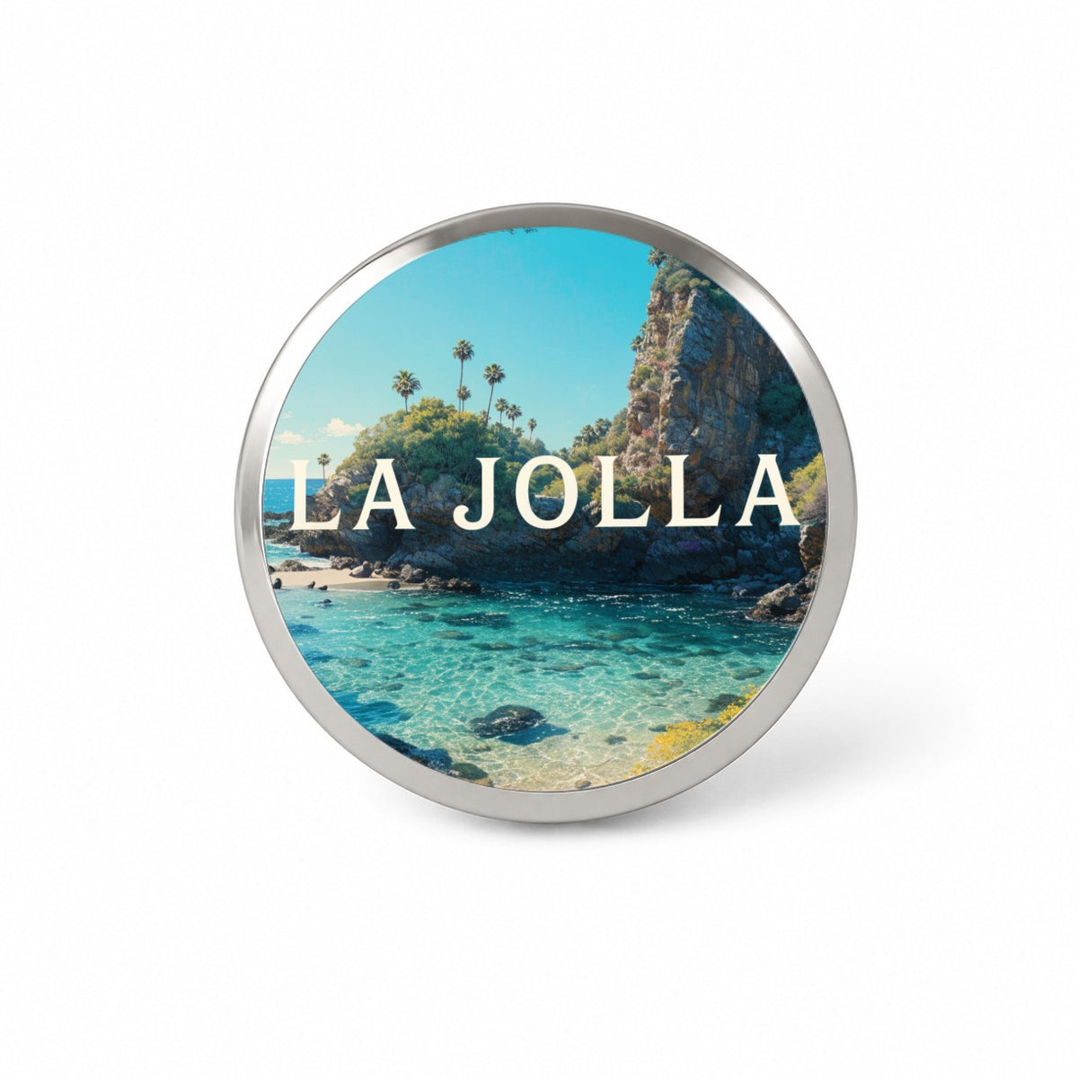 La Jolla California Travel Novelty Hat Backpack Lapel Pin