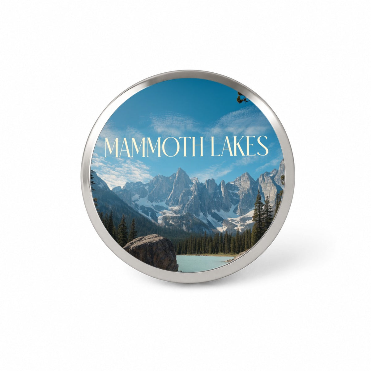Mammoth Lakes California Travel Novelty Hat Backpack Lapel Pin