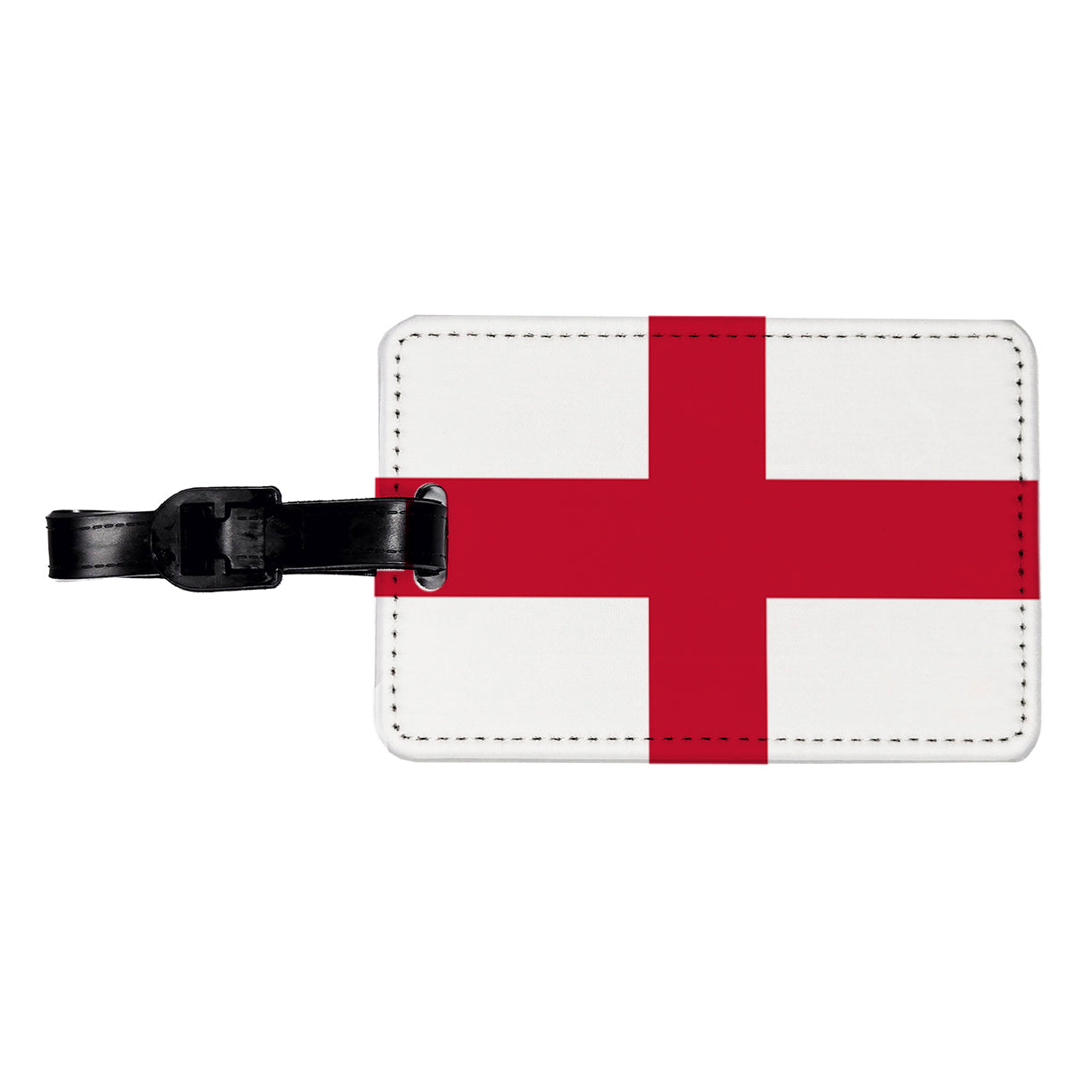 Great Britain England Country Flag Travel Faux Leather Luggage Tag