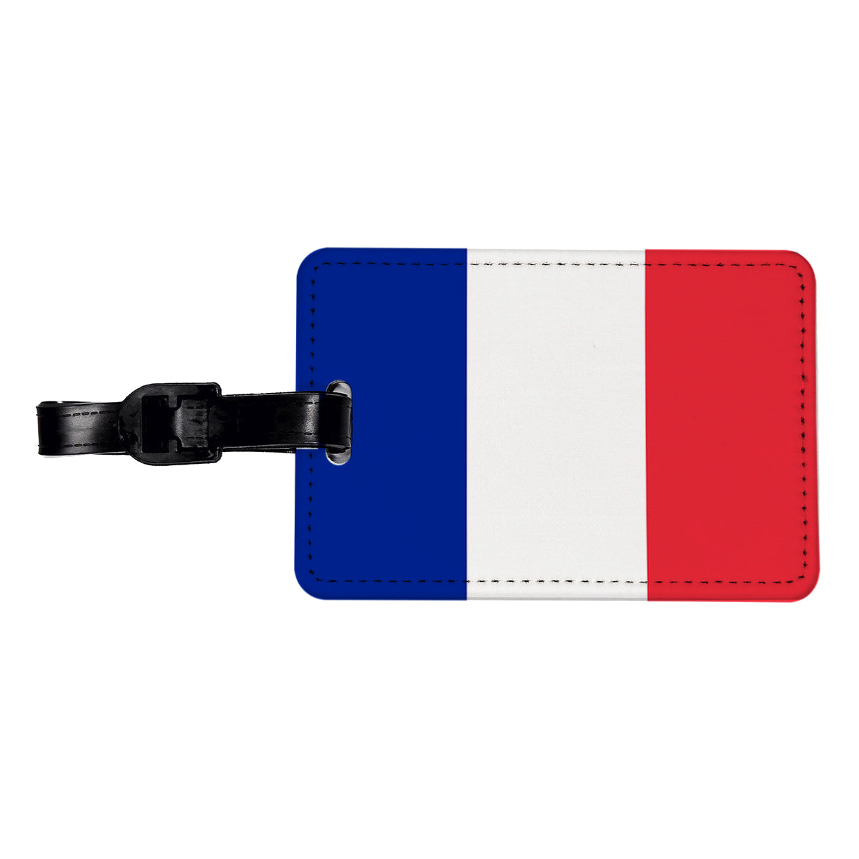 Saint Martin (French part) Country Flag Travel Faux Leather Luggage Tag