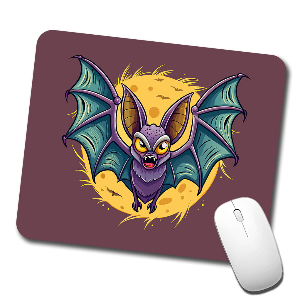 Bat Flying Halloween Spooky Low Profile Mouse Pad Mat