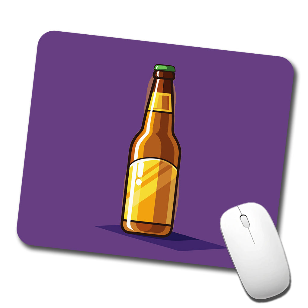 Beer Bottle Low Profile Mouse Pad Mat