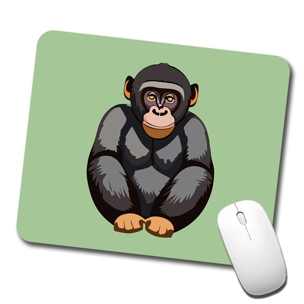 Bonobo Pygmy Chimpanzee Primate Africa Low Profile Mouse Pad Mat