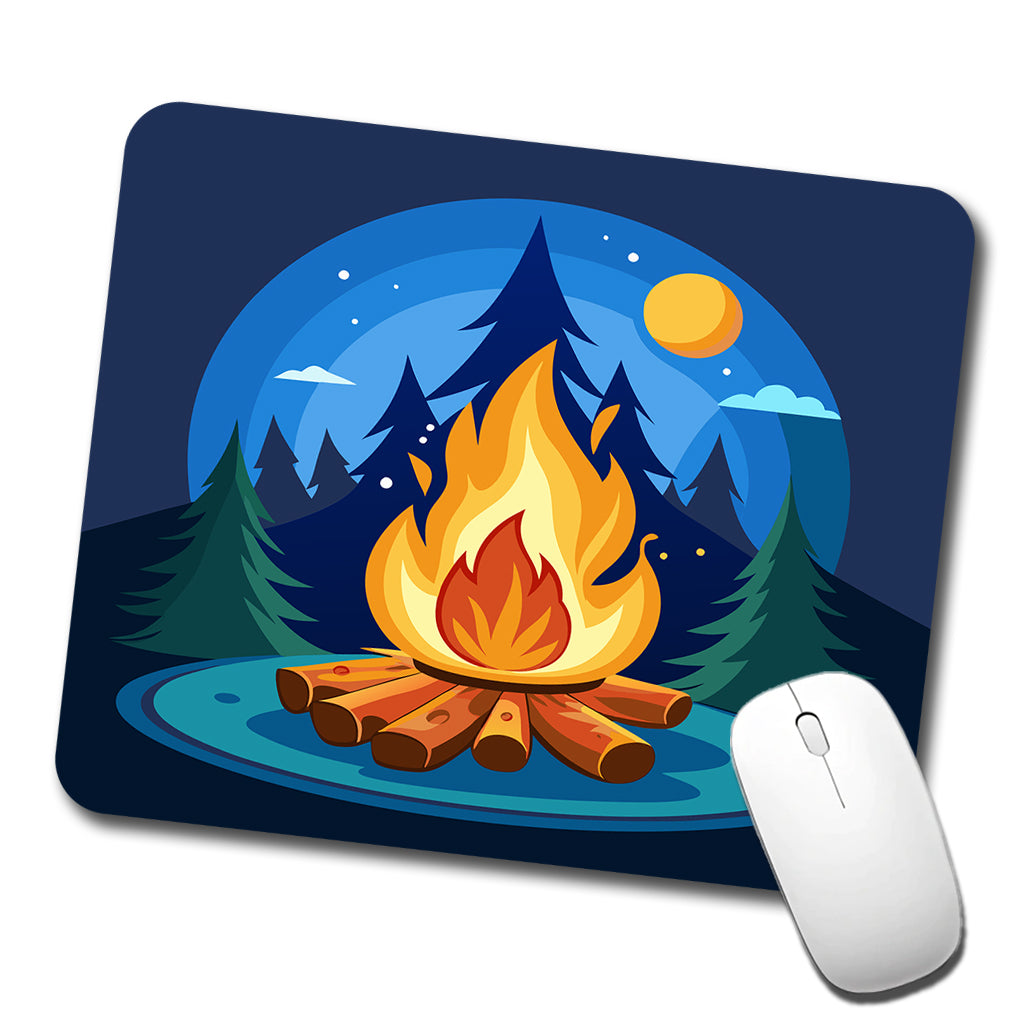 Camp Fire Camping Low Profile Mouse Pad Mat
