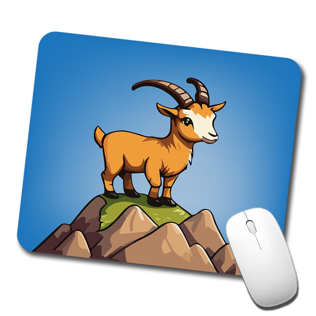 Goat Mountain Cute Low Profile Mouse Pad Mat