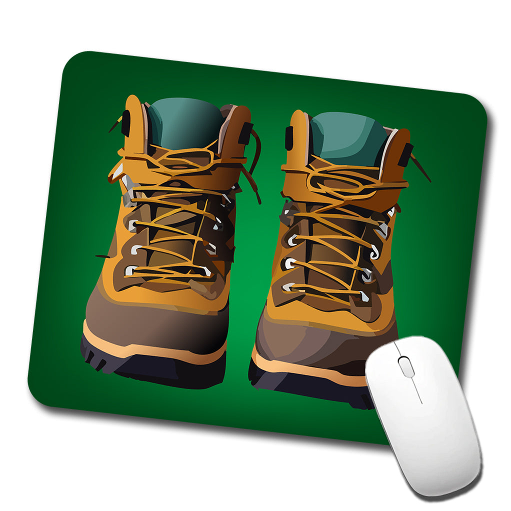 Hiking Boots Hiker Low Profile Mouse Pad Mat
