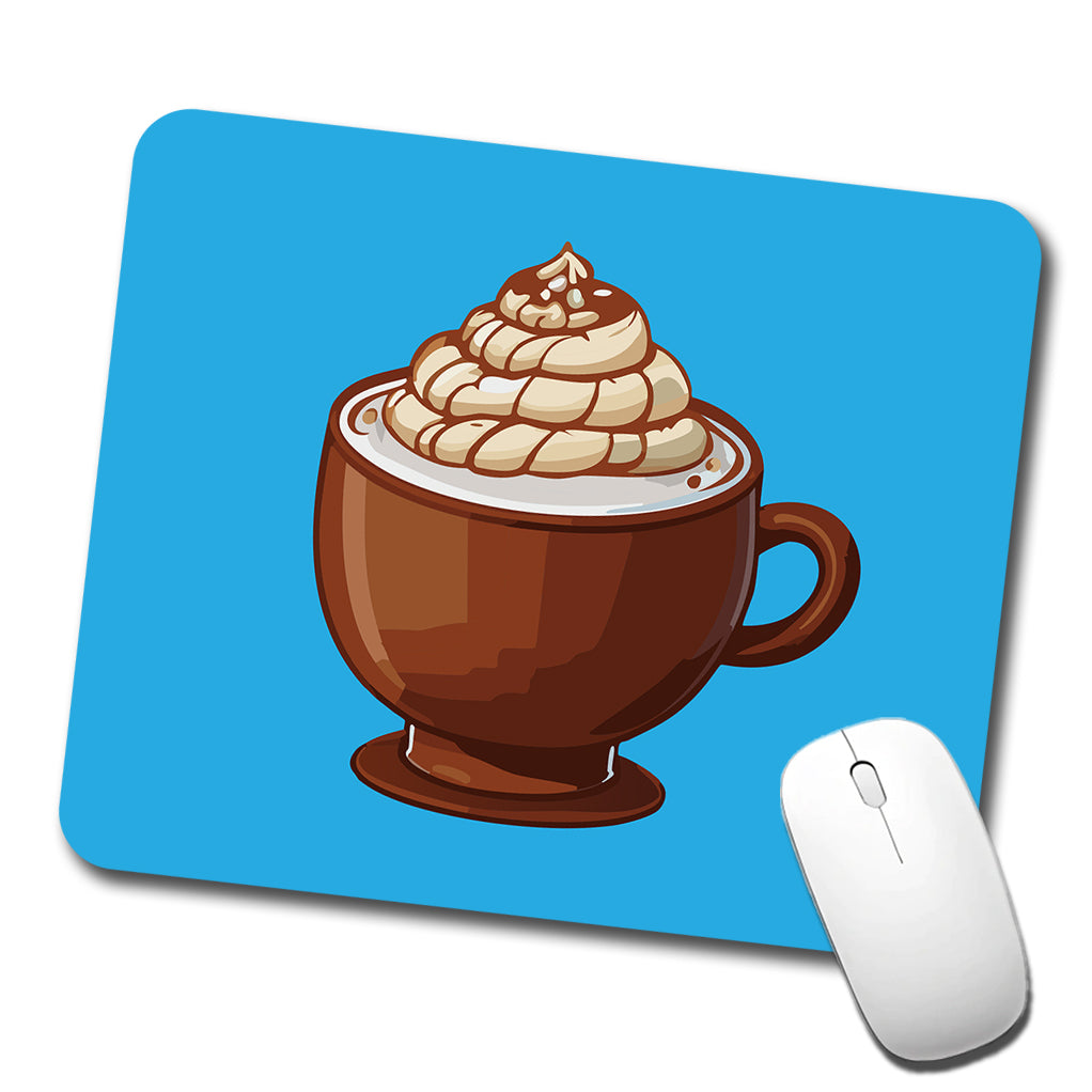 Hot Chocolate Cocoa Low Profile Mouse Pad Mat