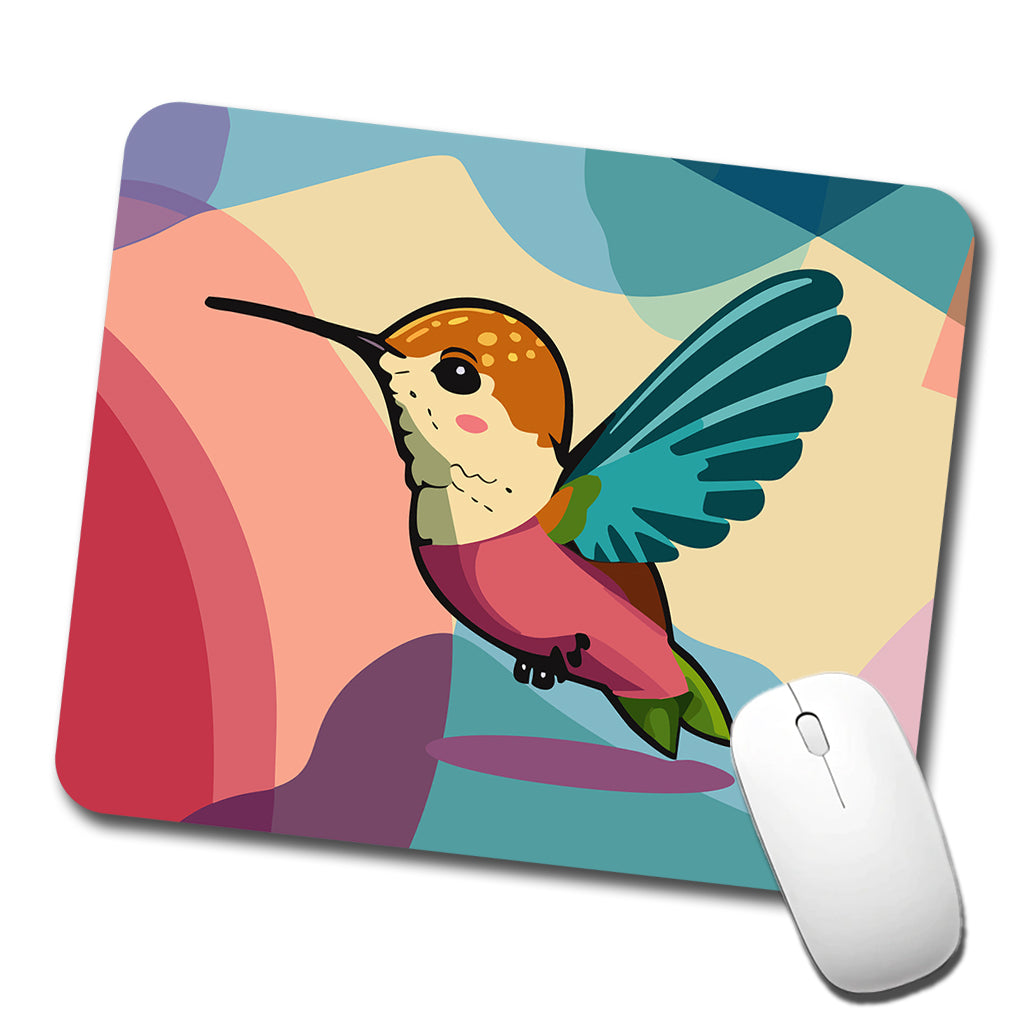 Hummingbird Cute Low Profile Mouse Pad Mat