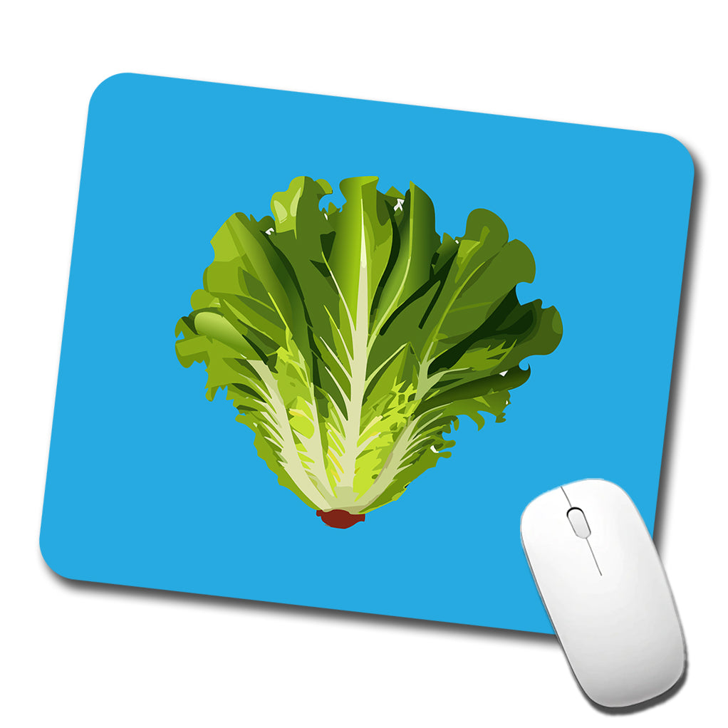 Lettuce Head Vegetable Low Profile Mouse Pad Mat
