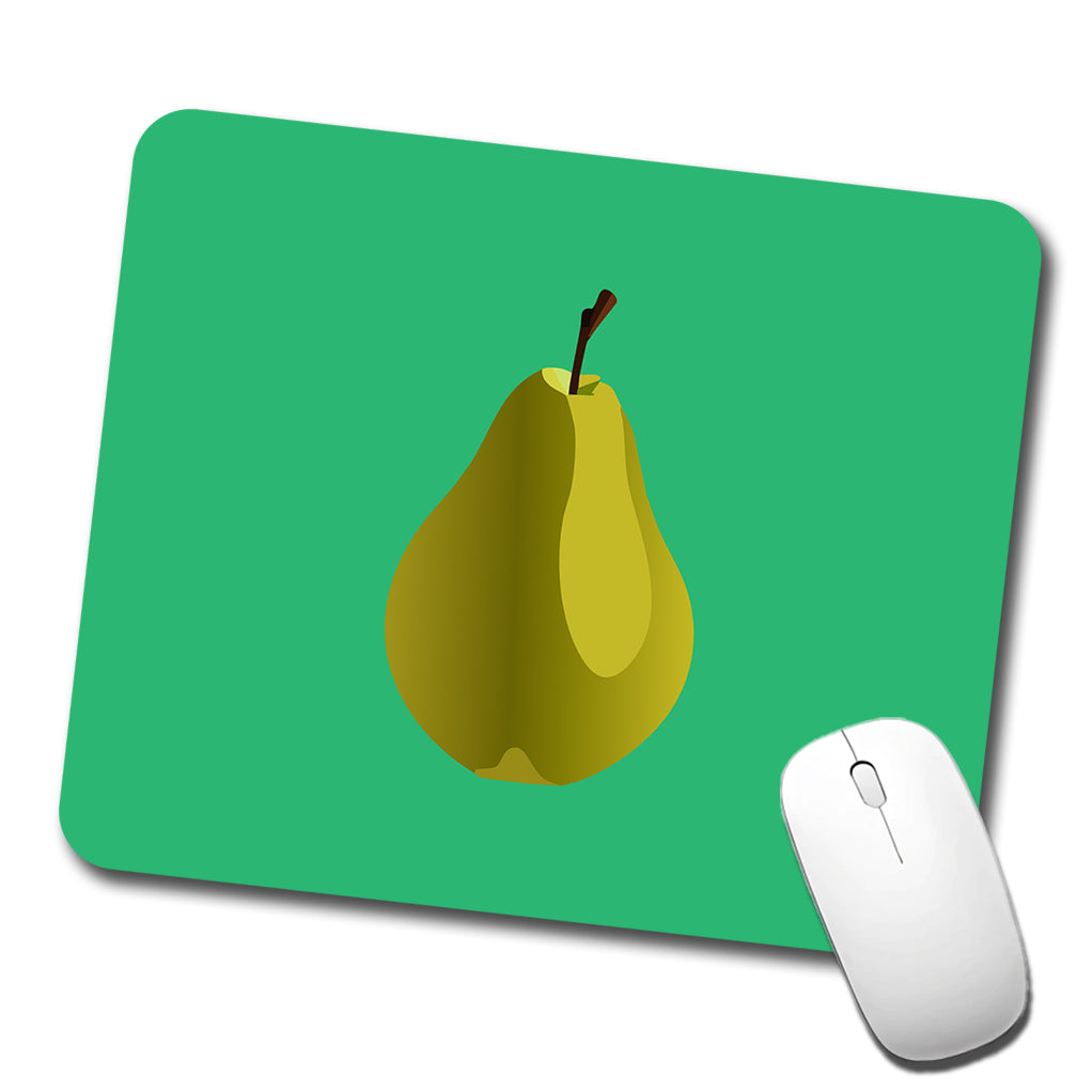 Pear Fruit Low Profile Mouse Pad Mat