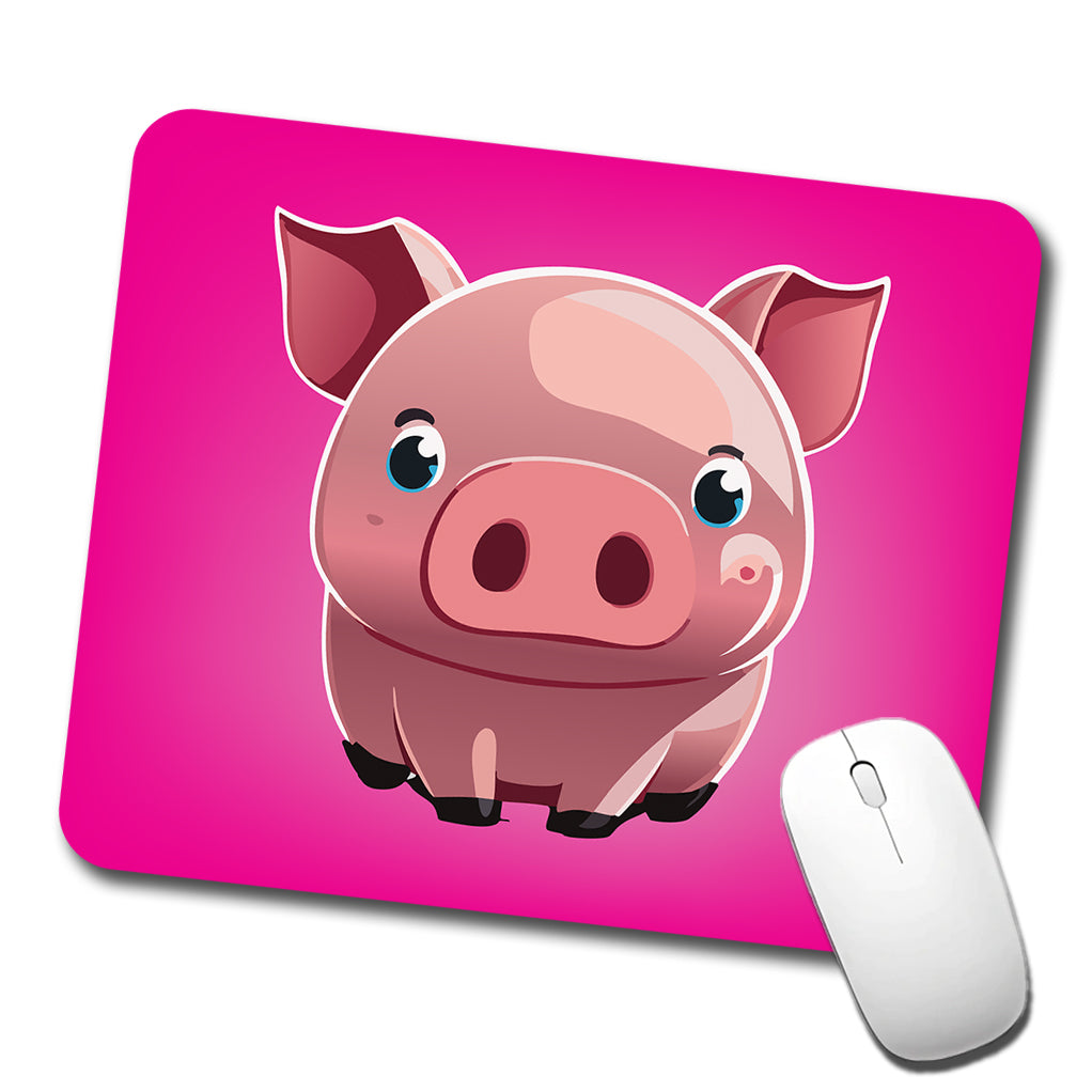 Pig Cute Low Profile Mouse Pad Mat