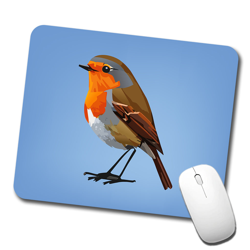 Robin Bird Low Profile Mouse Pad Mat