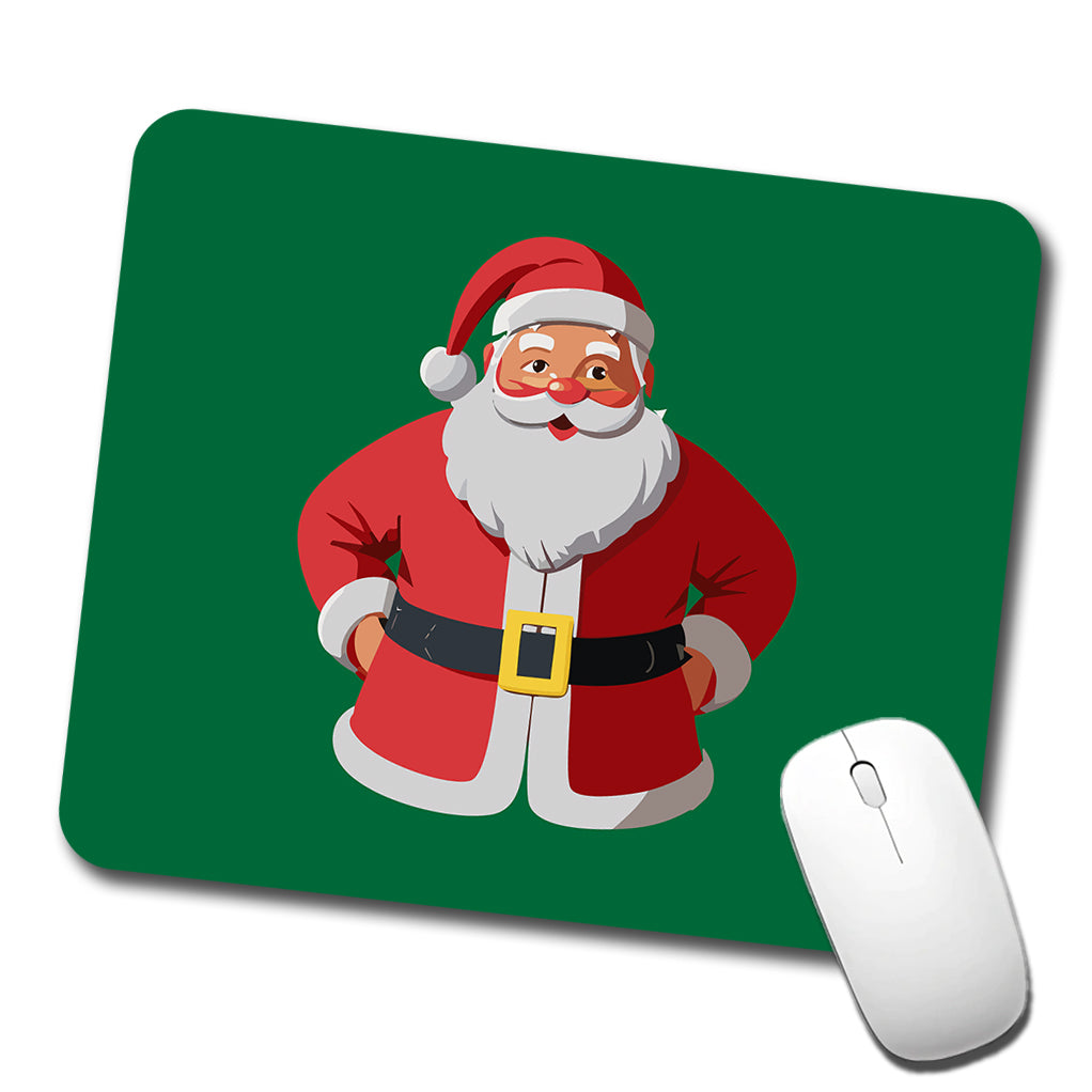 Santa Claus Christmas Low Profile Mouse Pad Mat