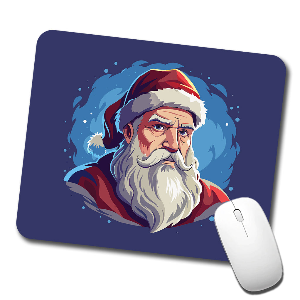 Santa Father Christmas Xmas Low Profile Mouse Pad Mat