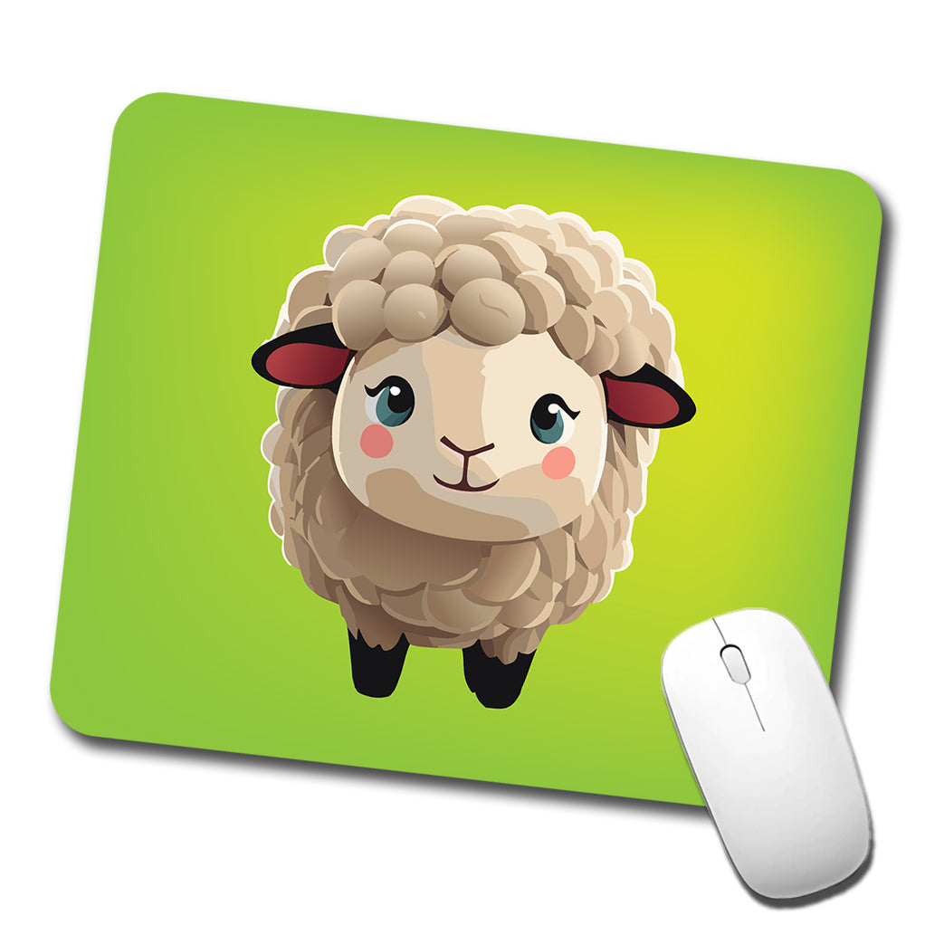 Sheep Chibi Standing Low Profile Mouse Pad Mat